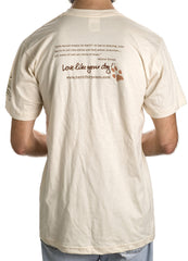 Bark for Peace! Organic Natural T-Shirts