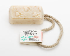 Natural Soap on a Hemp Leash: 