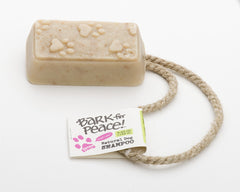 Natural Soap on a Hemp Leash: 